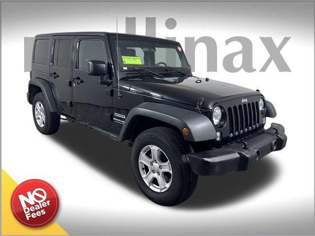 used 2018 Jeep Wrangler JK Unlimited car, priced at $23,500