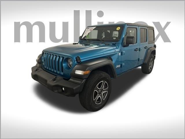 used 2020 Jeep Wrangler Unlimited car, priced at $26,500