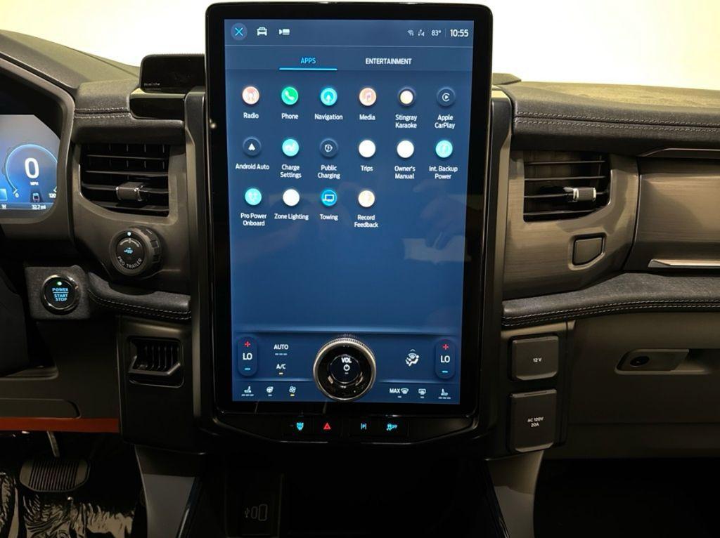 new 2025 Ford F-150 Lightning car, priced at $62,181