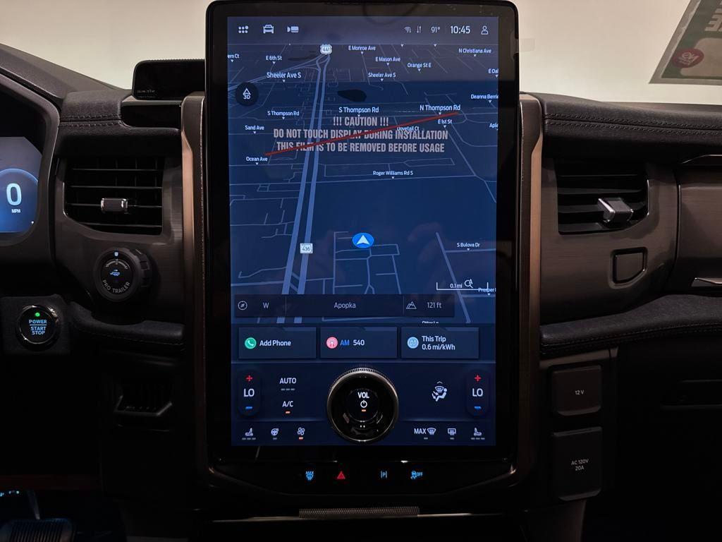new 2025 Ford F-150 Lightning car, priced at $74,851