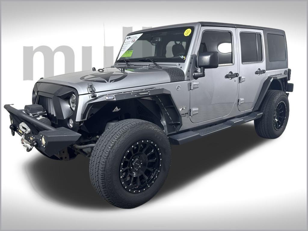 used 2017 Jeep Wrangler Unlimited car, priced at $21,900