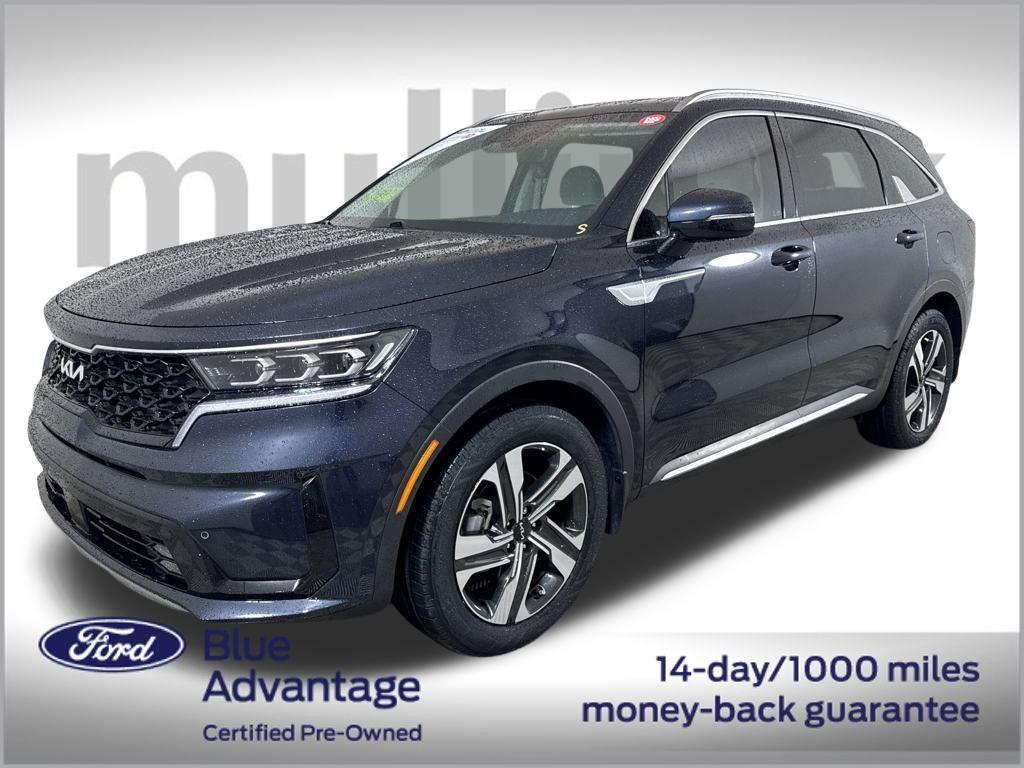 used 2022 Kia Sorento Plug-In Hybrid car, priced at $28,750