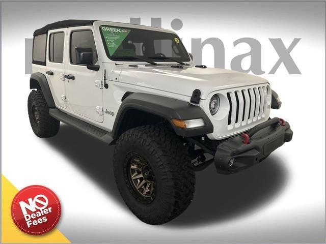 used 2021 Jeep Wrangler Unlimited car, priced at $31,500