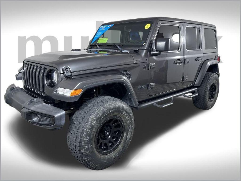 used 2021 Jeep Wrangler Unlimited car, priced at $34,900