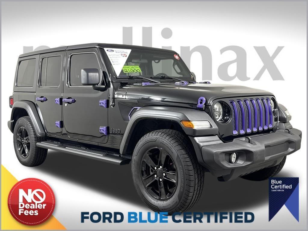 used 2019 Jeep Wrangler Unlimited car, priced at $21,000