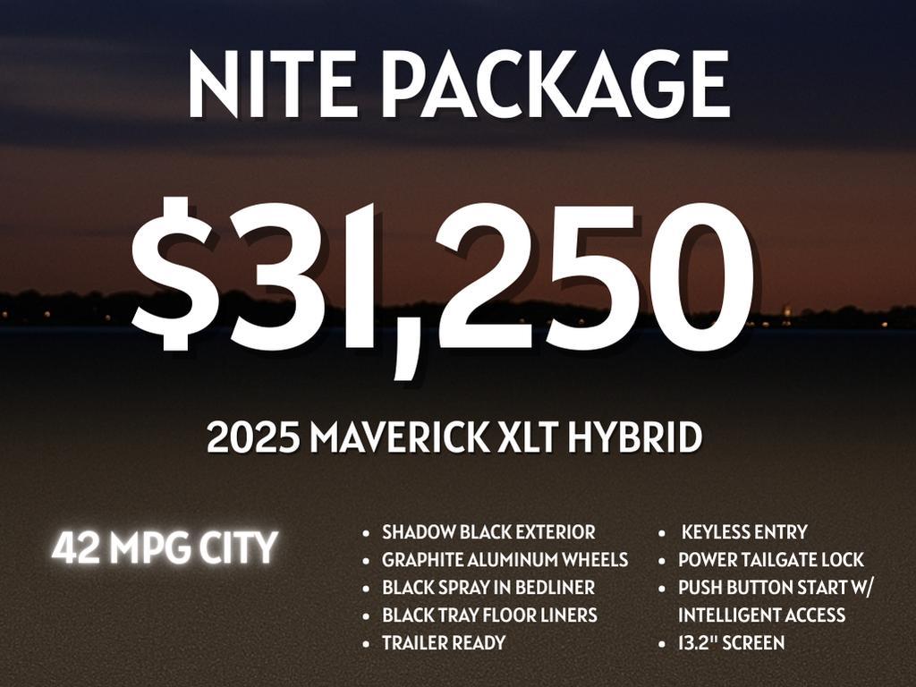 new 2025 Ford Maverick car, priced at $31,250