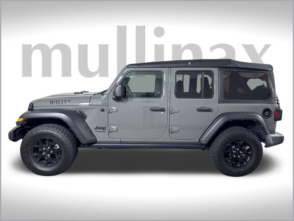 used 2021 Jeep Wrangler Unlimited car, priced at $30,500