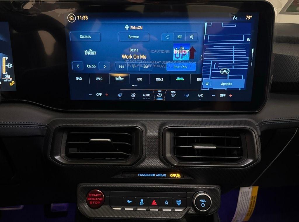 new 2025 Ford Mustang car, priced at $72,665