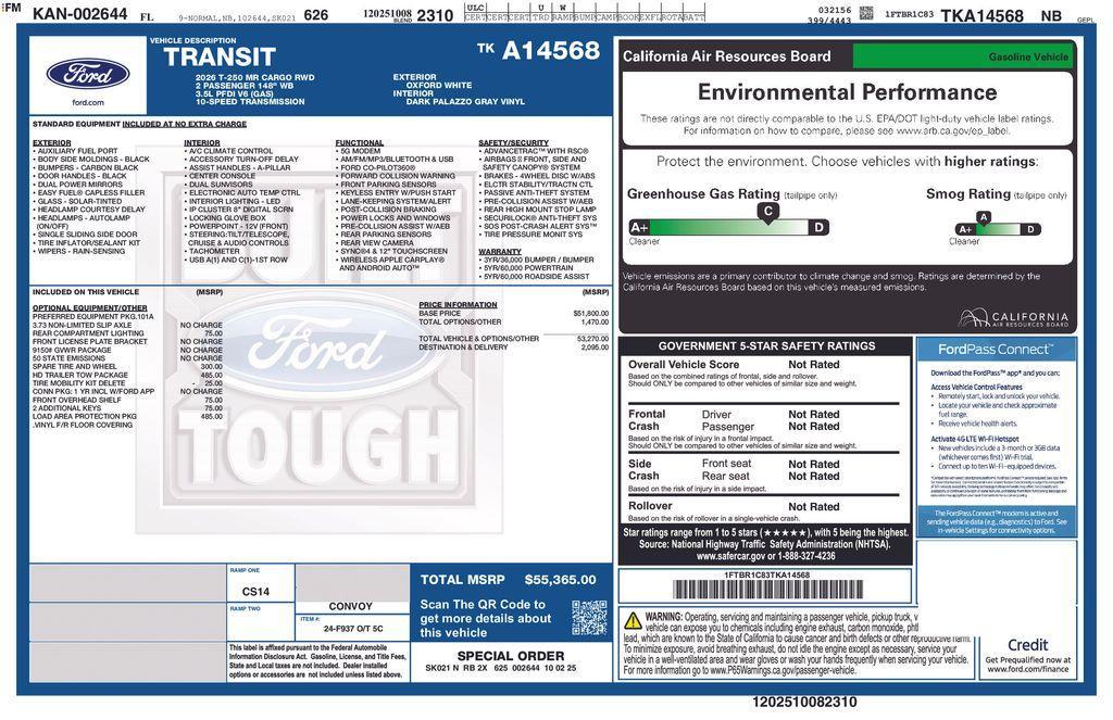 new 2026 Ford Transit-250 car