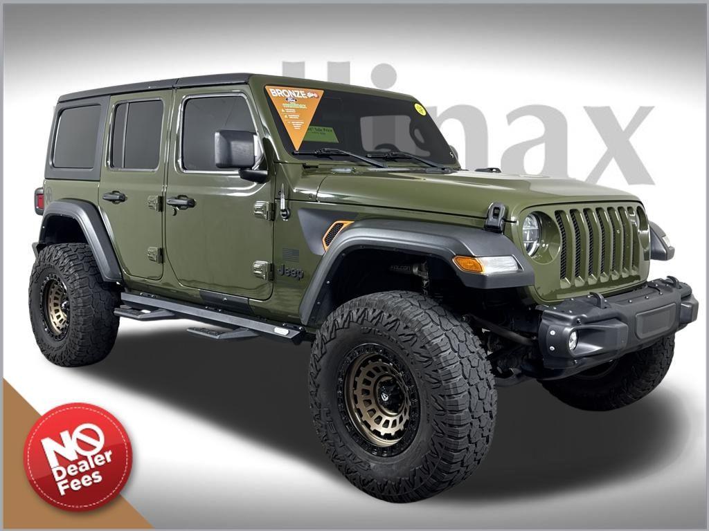 used 2021 Jeep Wrangler Unlimited car, priced at $26,900