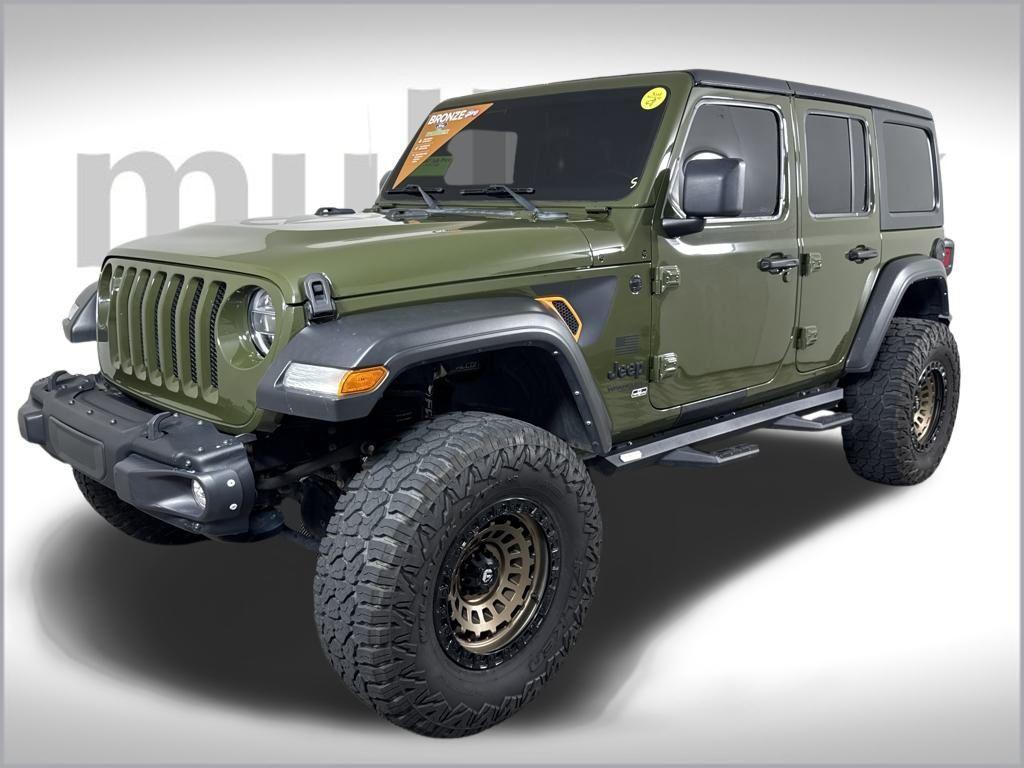 used 2021 Jeep Wrangler Unlimited car, priced at $26,400