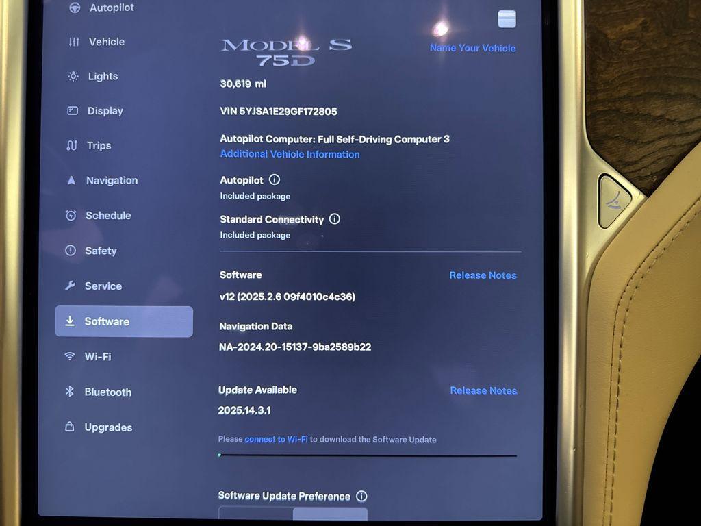 used 2016 Tesla Model S car, priced at $21,001