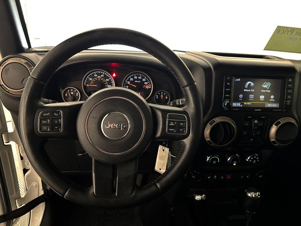 used 2017 Jeep Wrangler Unlimited car, priced at $18,500