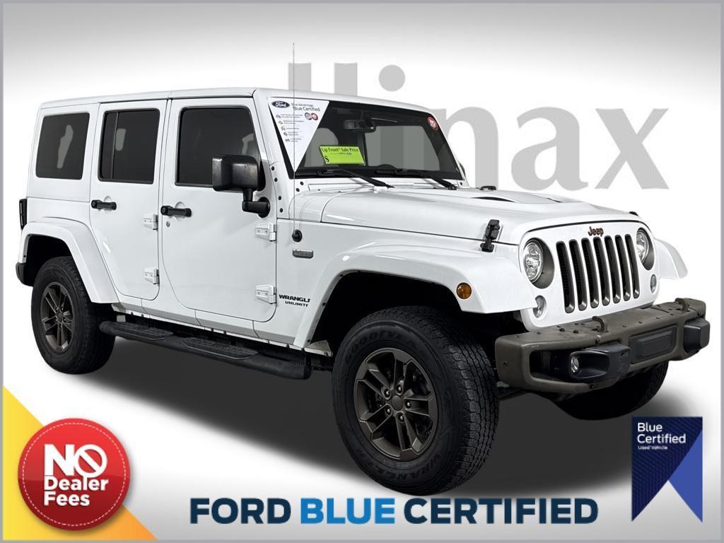 used 2017 Jeep Wrangler Unlimited car, priced at $18,500