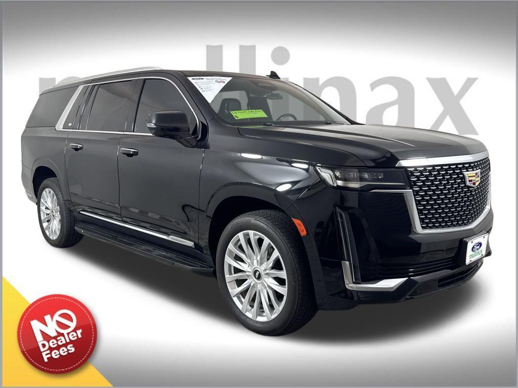 used 2021 Cadillac Escalade ESV car, priced at $44,500