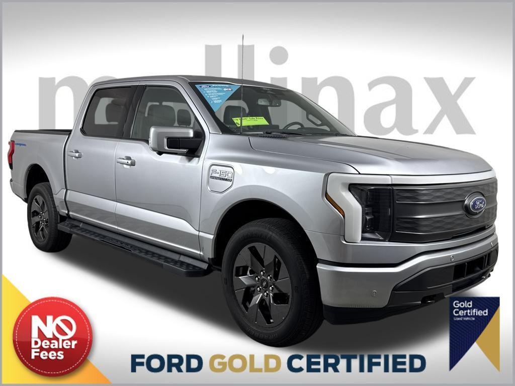 used 2022 Ford F-150 Lightning car, priced at $44,500