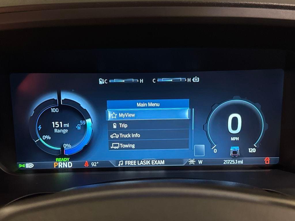 used 2023 Ford F-150 Lightning car, priced at $50,500