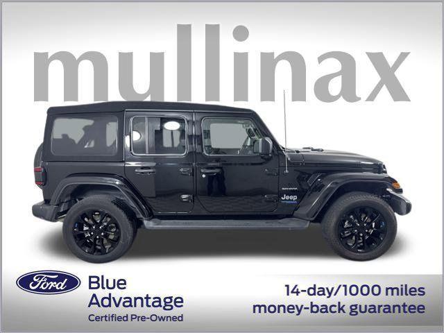 used 2022 Jeep Wrangler Unlimited 4xe car, priced at $32,500