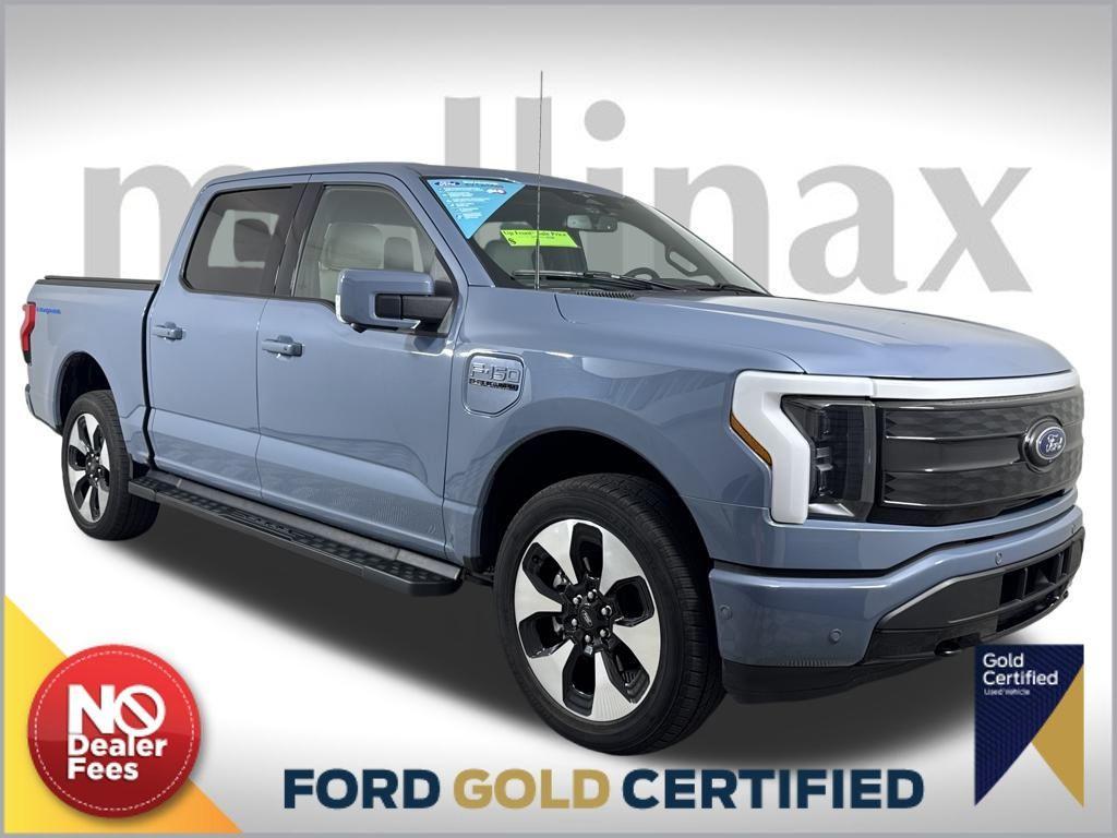 used 2023 Ford F-150 Lightning car, priced at $54,900