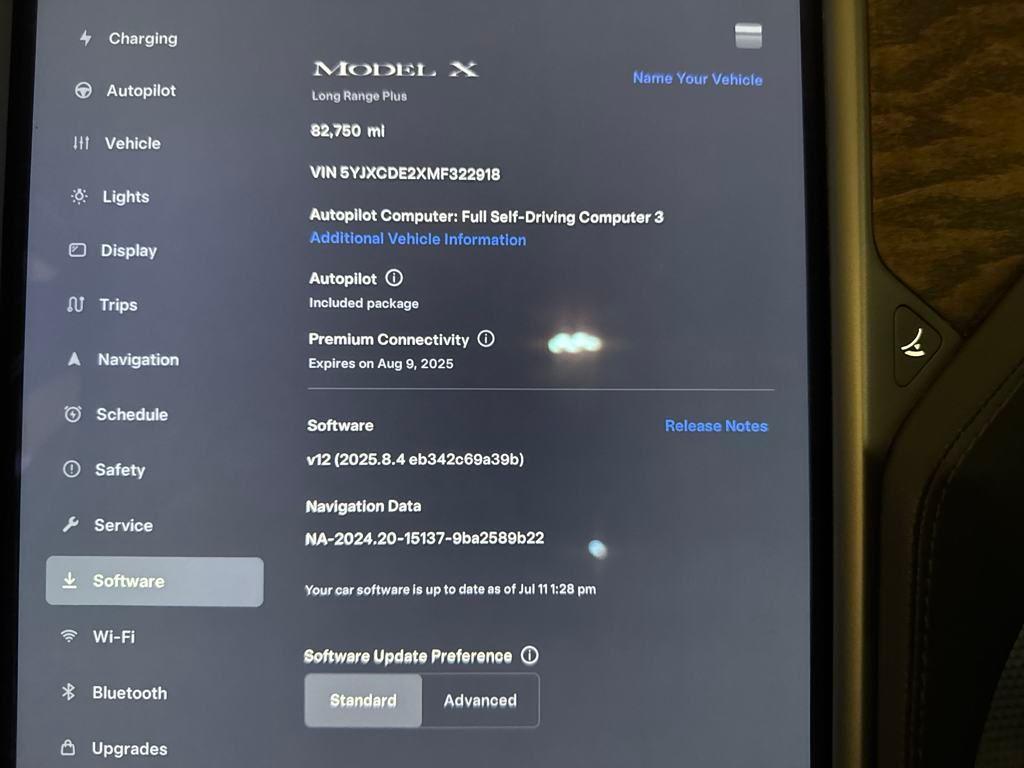 used 2021 Tesla Model X car, priced at $31,900