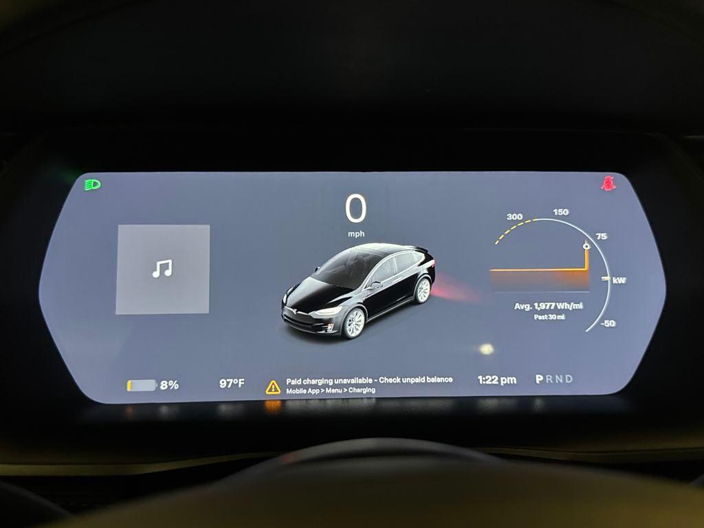 used 2021 Tesla Model X car, priced at $31,900
