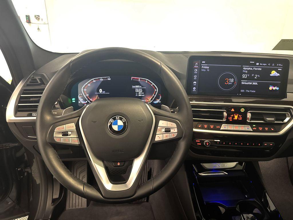used 2024 BMW X3 car, priced at $37,900
