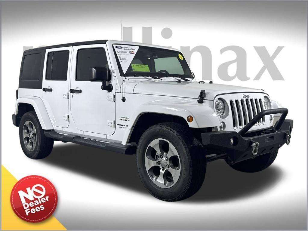 used 2018 Jeep Wrangler JK Unlimited car, priced at $20,900