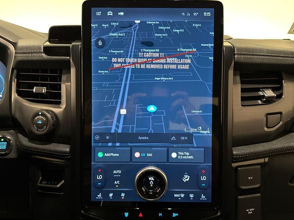 new 2025 Ford F-150 Lightning car, priced at $55,117