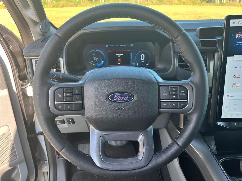 new 2025 Ford F-150 Lightning car, priced at $59,685