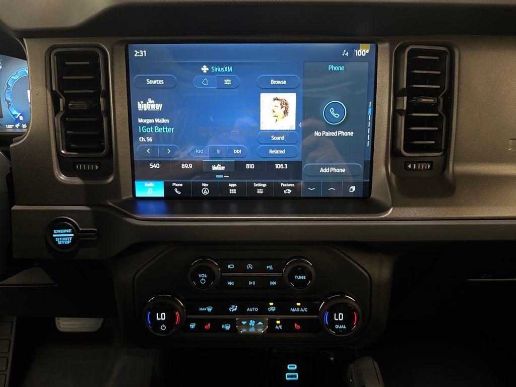 new 2025 Ford Bronco car, priced at $58,645