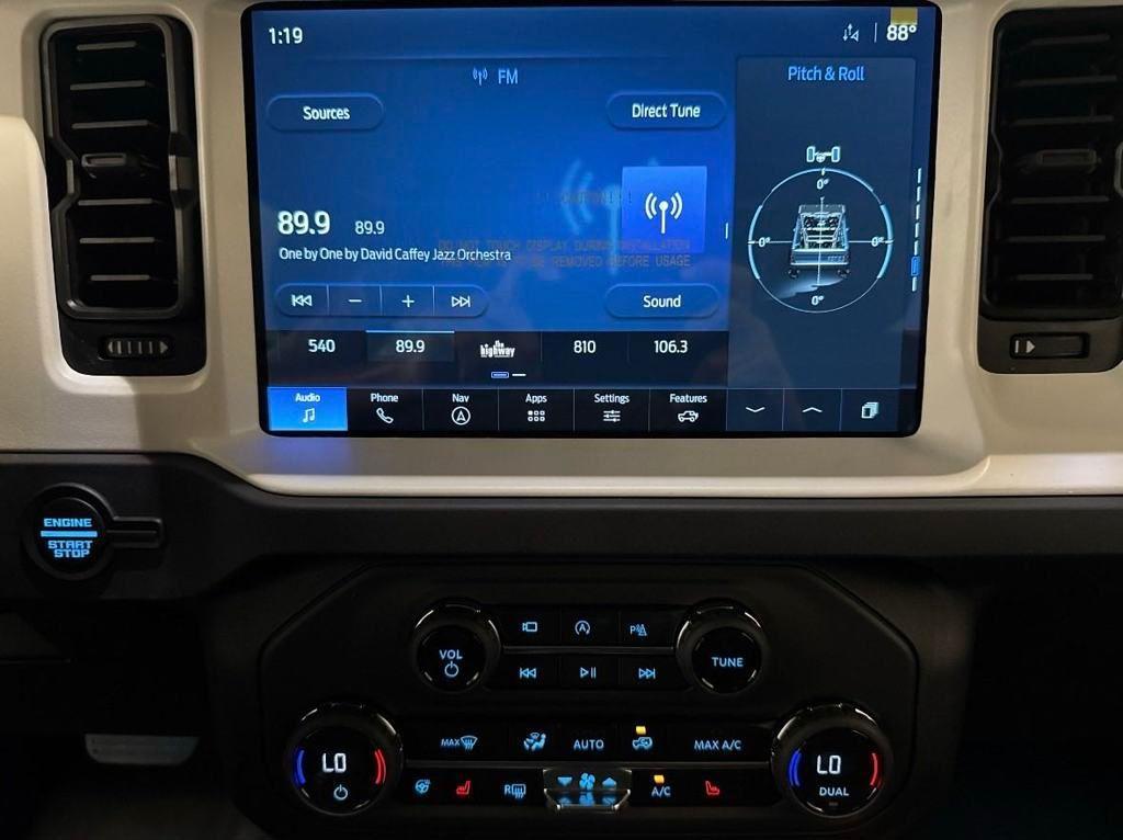 new 2025 Ford Bronco car, priced at $75,606