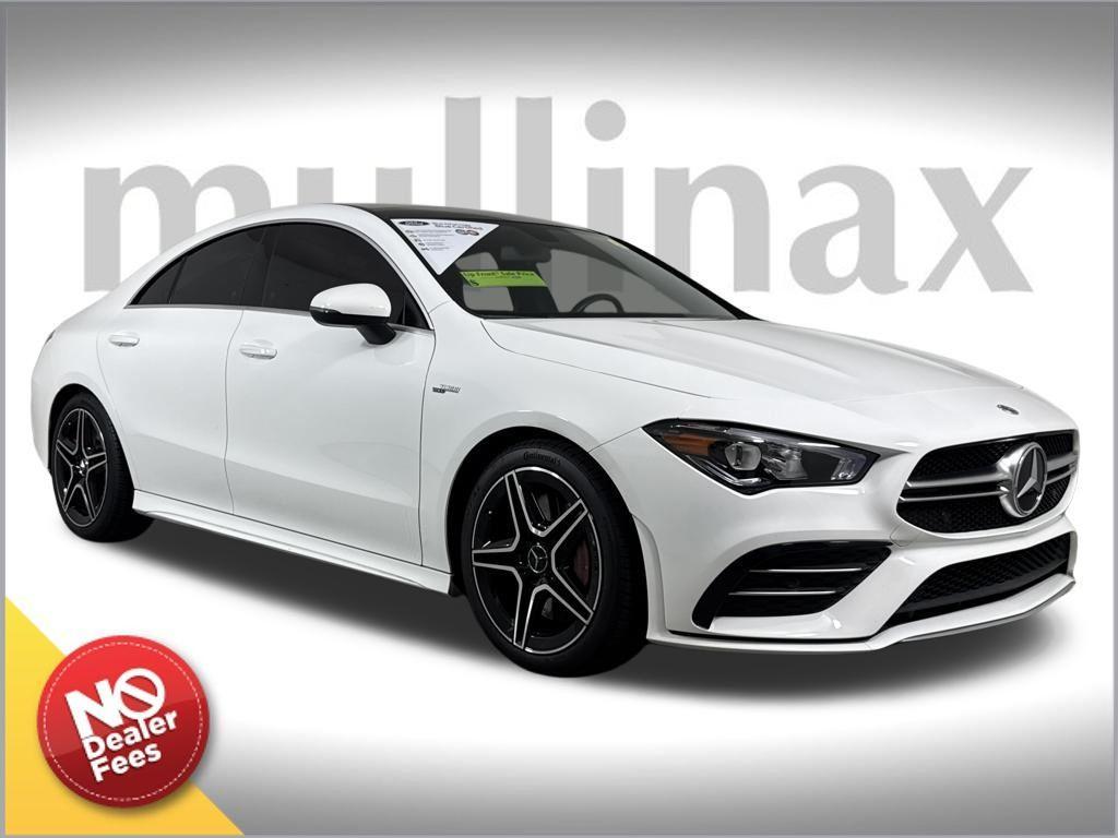 used 2022 Mercedes-Benz AMG CLA 35 car, priced at $35,500