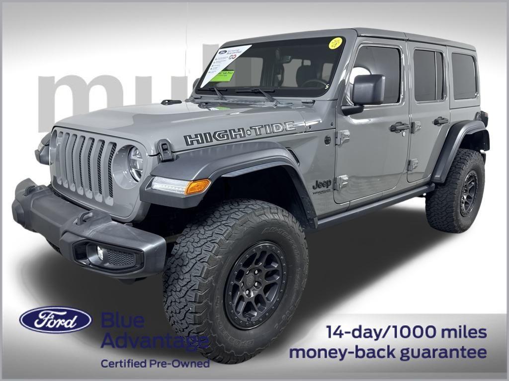 used 2022 Jeep Wrangler Unlimited car, priced at $37,900