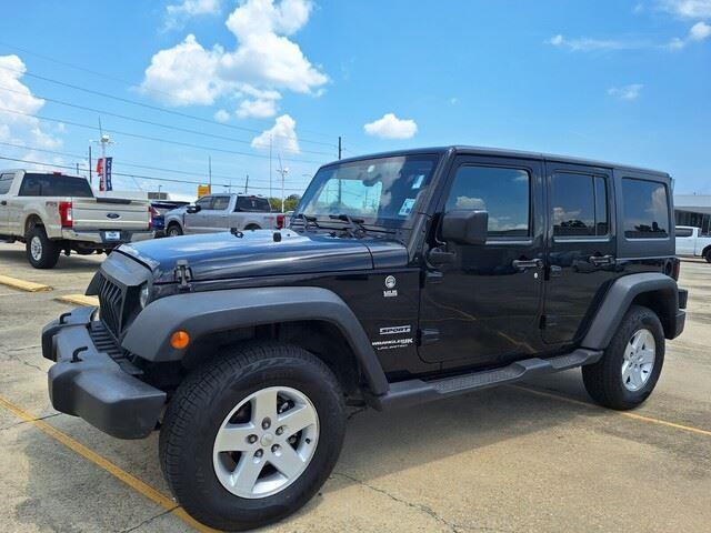 used 2018 Jeep Wrangler JK Unlimited car, priced at $23,788