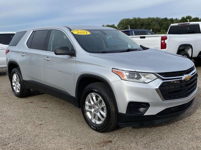 used 2021 Chevrolet Traverse car, priced at $23,995