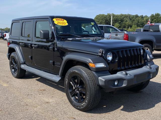 used 2020 Jeep Wrangler Unlimited car, priced at $31,995