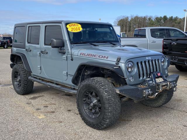 used 2014 Jeep Wrangler Unlimited car, priced at $18,995