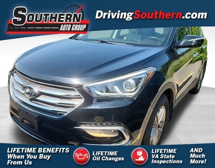used 2018 Hyundai Santa Fe Sport car, priced at $16,499
