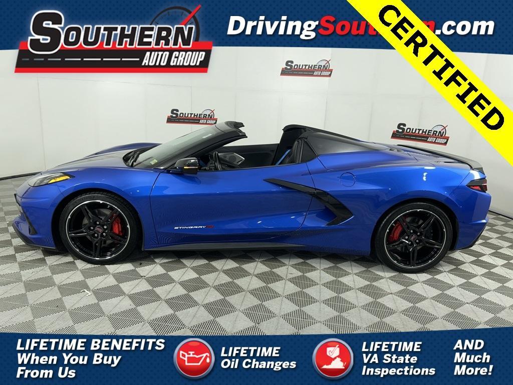 used 2022 Chevrolet Corvette car, priced at $72,570