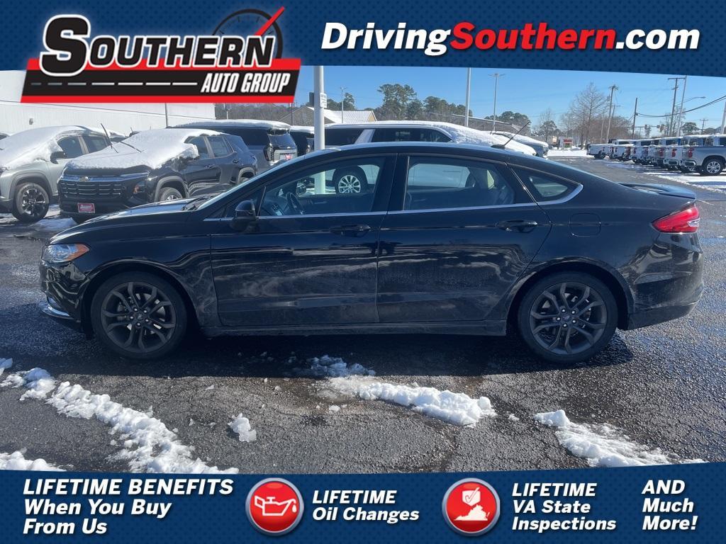 used 2018 Ford Fusion car, priced at $15,425