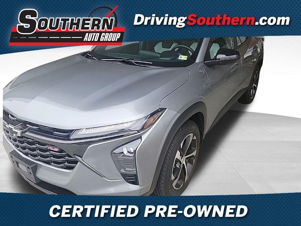 used 2024 Chevrolet Trax car, priced at $23,161