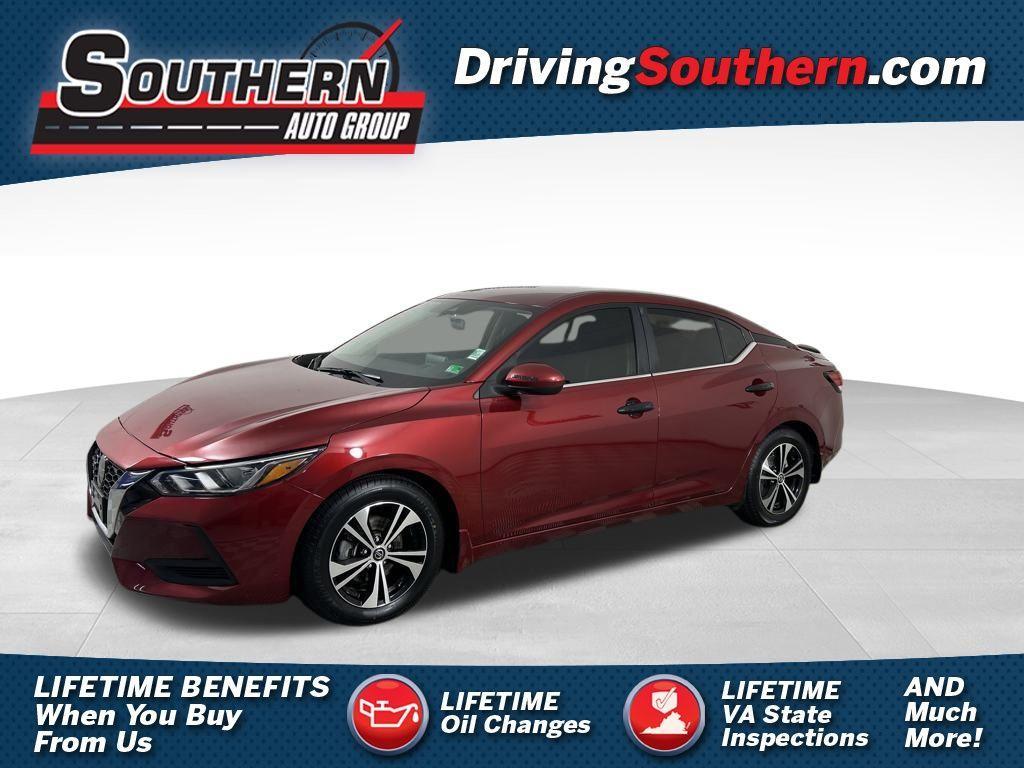 used 2021 Nissan Sentra car, priced at $15,284