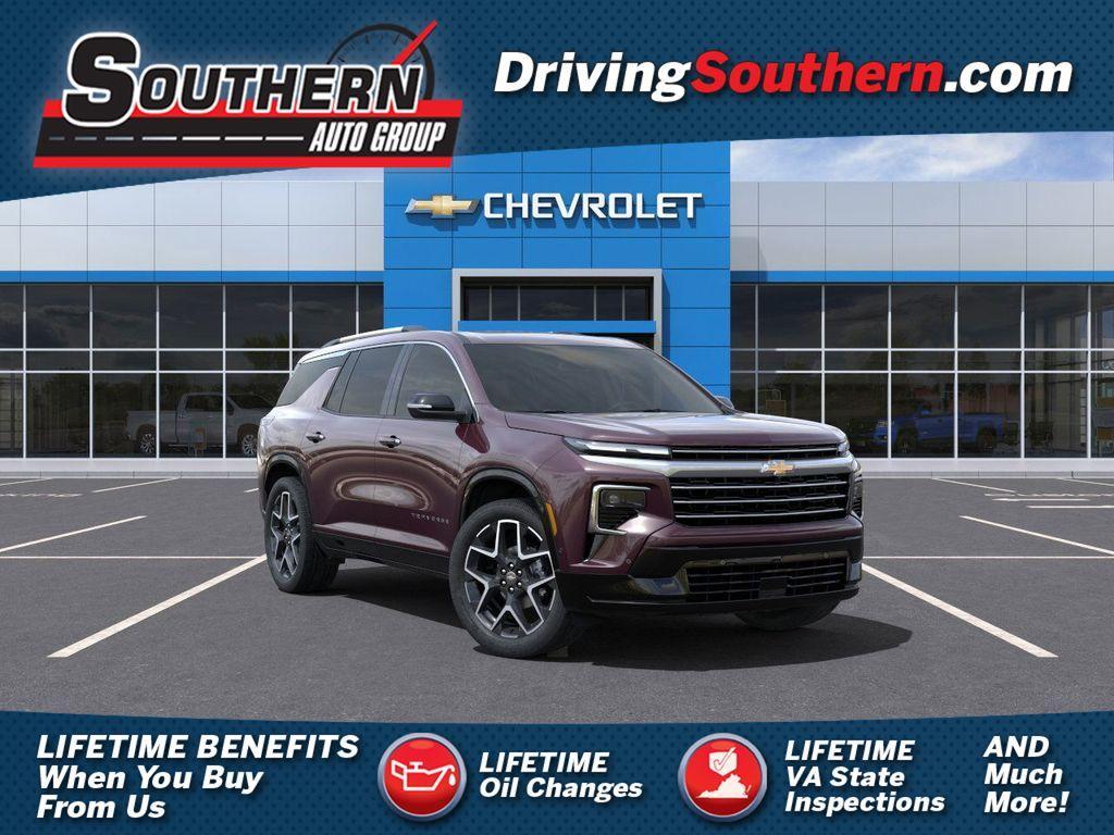 new 2025 Chevrolet Traverse car, priced at $58,114