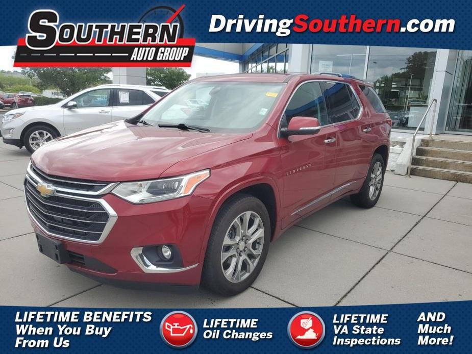 used 2021 Chevrolet Traverse car, priced at $32,525