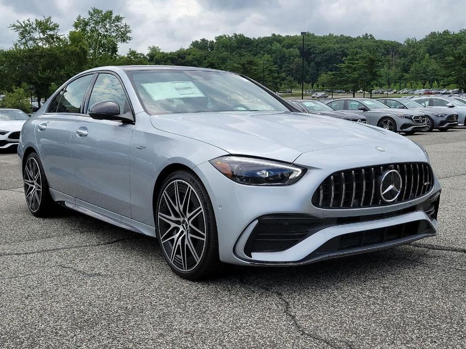 new 2024 Mercedes-Benz AMG C 43 car, priced at $73,310