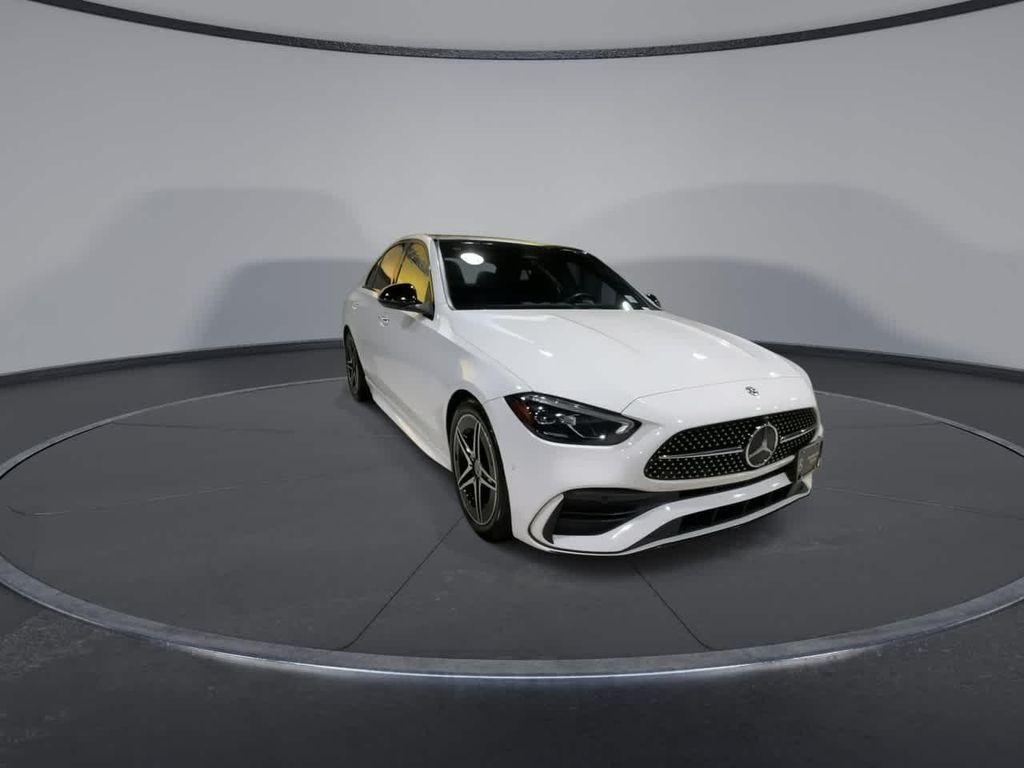 used 2022 Mercedes-Benz C-Class car, priced at $39,995