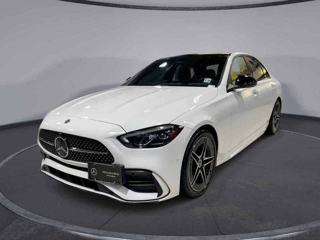 used 2022 Mercedes-Benz C-Class car, priced at $35,416