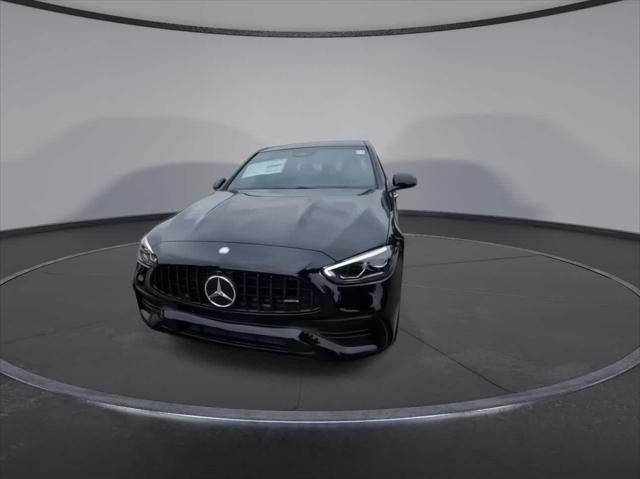 new 2024 Mercedes-Benz AMG C 43 car, priced at $65,705