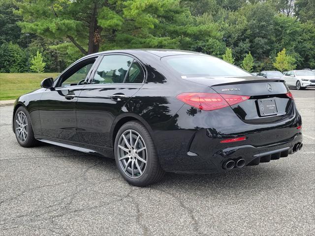 new 2024 Mercedes-Benz AMG C 43 car, priced at $65,705