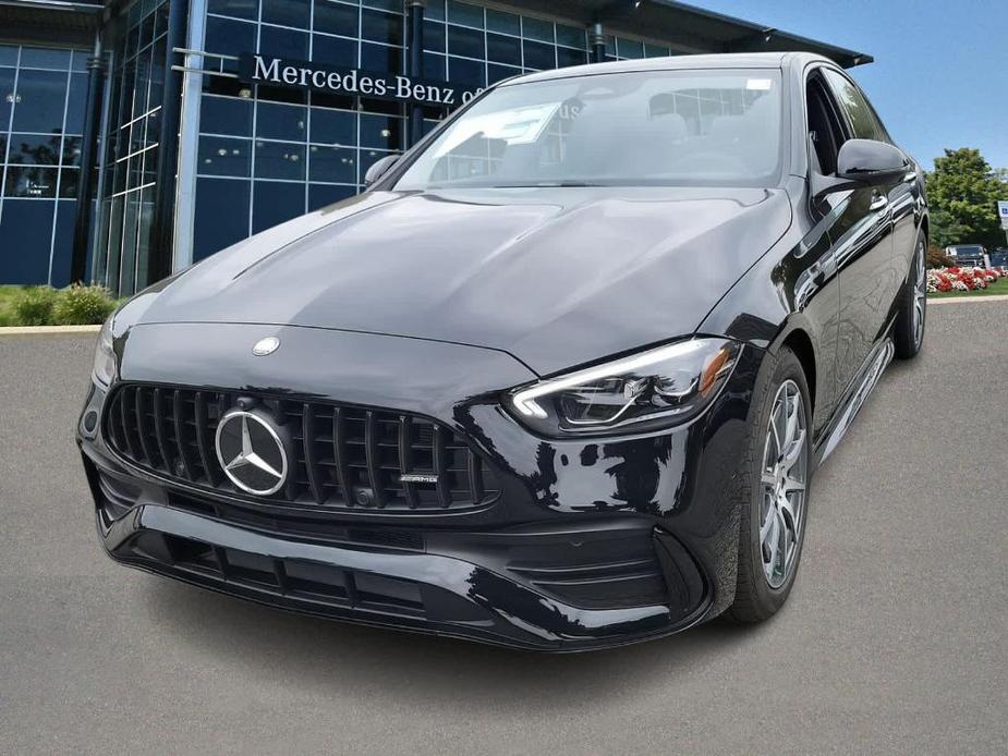 new 2024 Mercedes-Benz AMG C 43 car, priced at $65,705